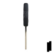 Uncut Transponder Key Blank | Audi | HU66AT6 Automotive Key JMA USA