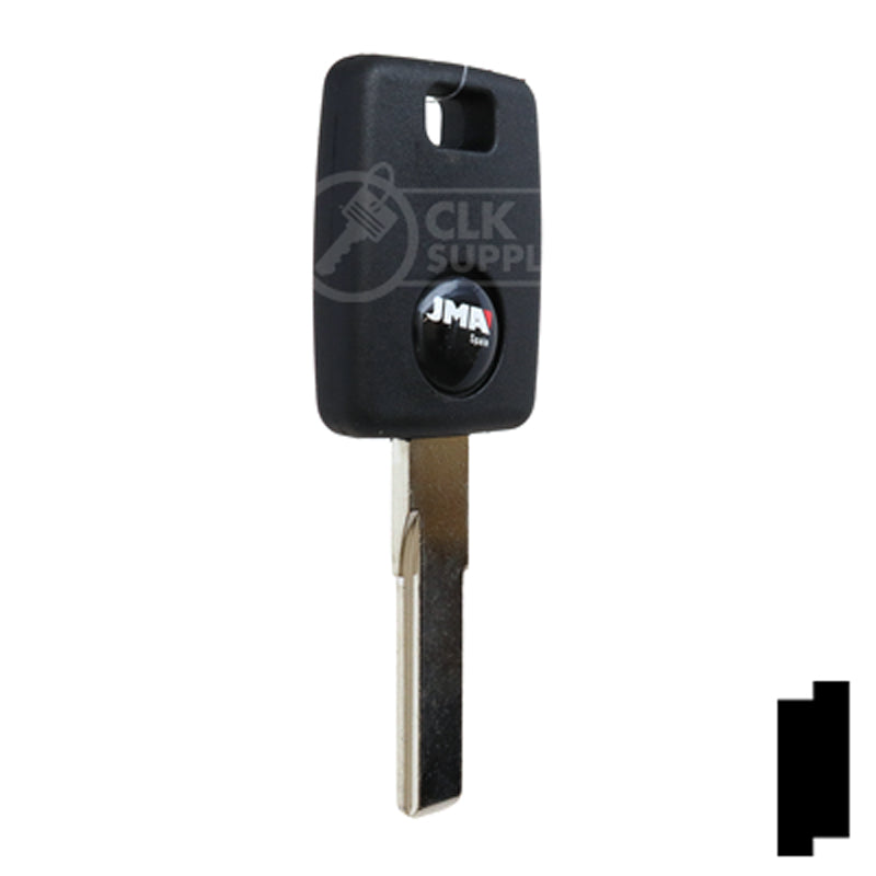 Uncut Transponder Key Blank | Audi | HU66AT6 Automotive Key JMA USA