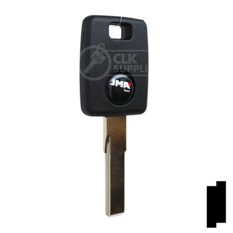 Uncut Transponder Key Blank | Audi | HU66AT6 Automotive Key JMA USA
