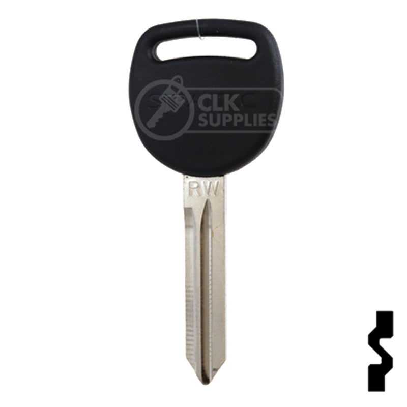 Uncut Transponder Key Blank | Buick | PT04, B107 Automotive Key Strattec