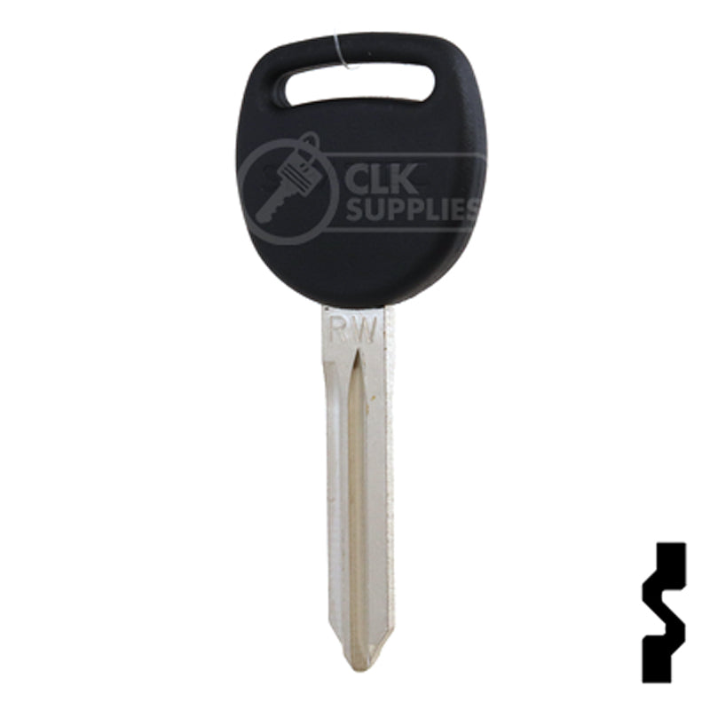 Uncut Transponder Key Blank | Buick | PT04, B107 Automotive Key Strattec