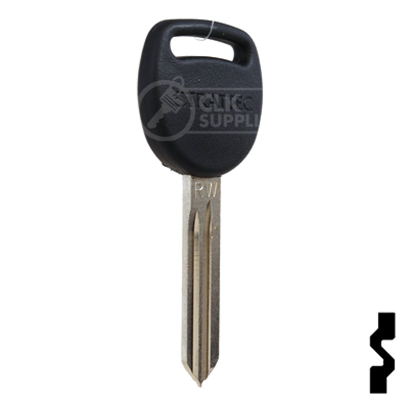 Uncut Transponder Key Blank | Buick | PT04, B107 Automotive Key Strattec