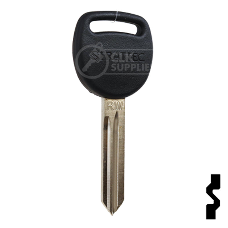 Uncut Transponder Key Blank | Buick | PT04, B107 Automotive Key Strattec
