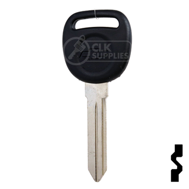 Uncut Transponder Key Blank | Chevrolet | PT04-PT, B107PT Automotive Key Strattec