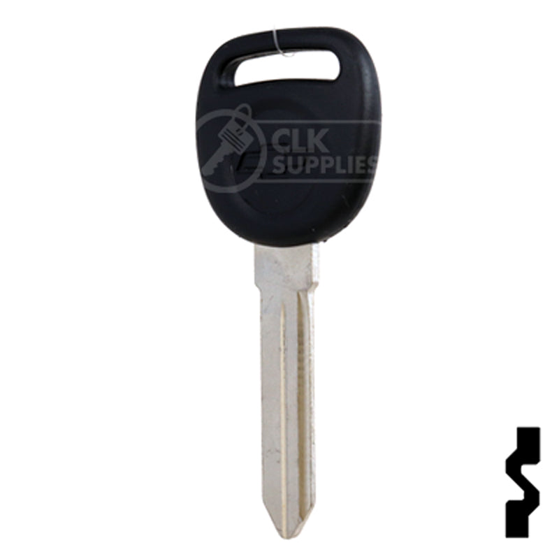 Uncut Transponder Key Blank | Chevrolet | PT04-PT, B107PT Automotive Key Strattec