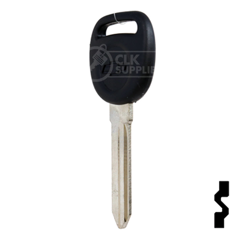 Uncut Transponder Key Blank | Chevrolet | PT04-PT, B107PT Automotive Key Strattec