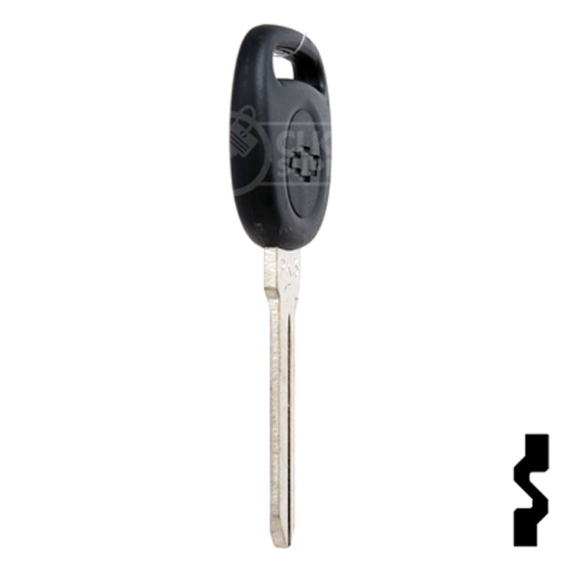 Uncut Transponder Key Blank | Chevrolet | PT04-PT, B107PT Automotive Key Strattec