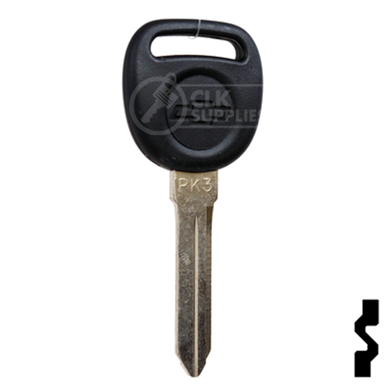 Uncut Transponder Key Blank | Chevrolet | PT04-PT, B107PT Automotive Key Strattec
