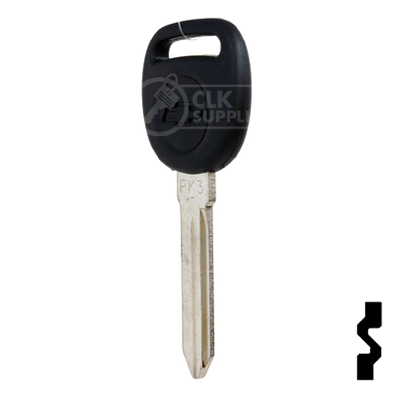 Uncut Transponder Key Blank | Chevrolet | PT04-PT, B107PT Automotive Key Strattec