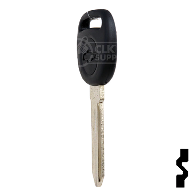 Uncut Transponder Key Blank | Chevrolet | PT04-PT, B107PT Automotive Key Strattec