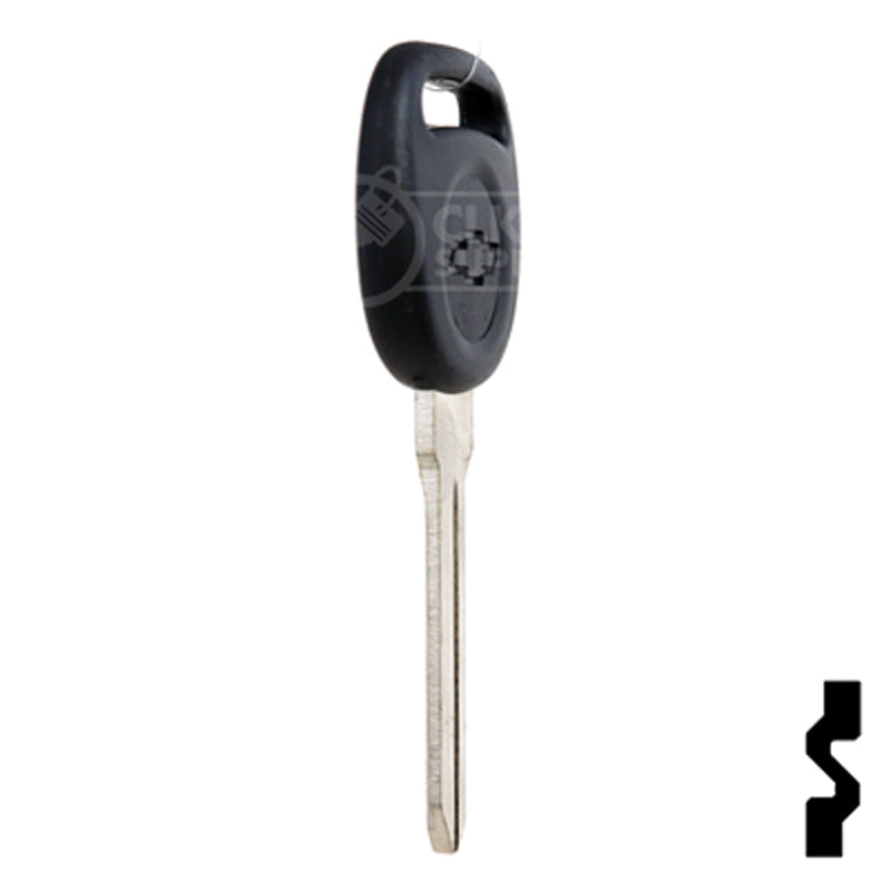 Uncut Transponder Key Blank | Chevrolet | PT04-PT, B107PT Automotive Key Strattec