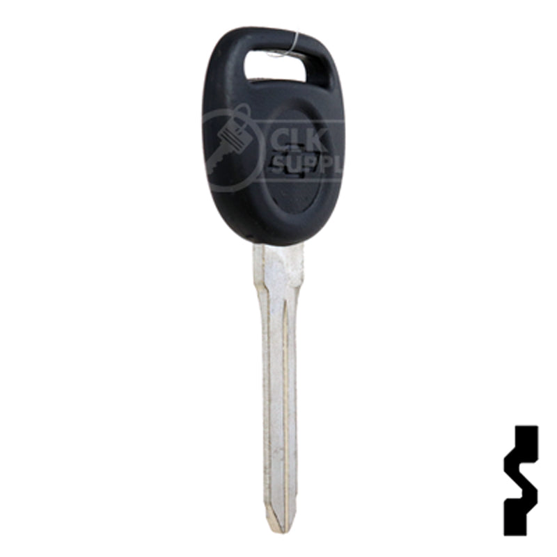Uncut Transponder Key Blank | Chevrolet | PT04-PT, B107PT Automotive Key Strattec