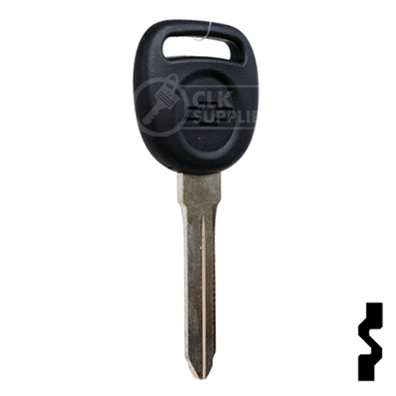 Uncut Transponder Key Blank | Chevrolet | PT04-PT, B107PT Automotive Key Strattec