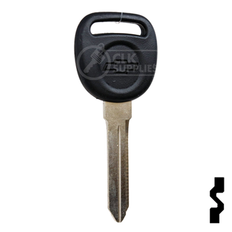 Uncut Transponder Key Blank | Chevrolet | PT04-PT, B107PT Automotive Key Strattec