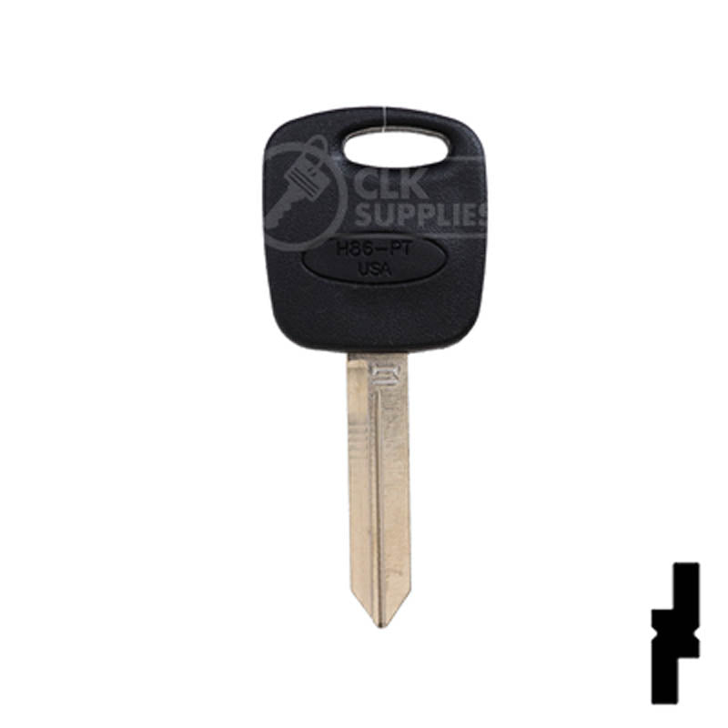 Uncut Transponder Key Blank | Ford | H86-PT, H74-PT, 691643 Automotive Key Ilco