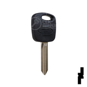 Uncut Transponder Key Blank | Ford | H86-PT, H74-PT, 691643 Automotive Key Ilco