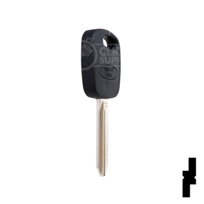Uncut Transponder Key Blank | Ford | H86-PT, H74-PT, 691643 Automotive Key Ilco