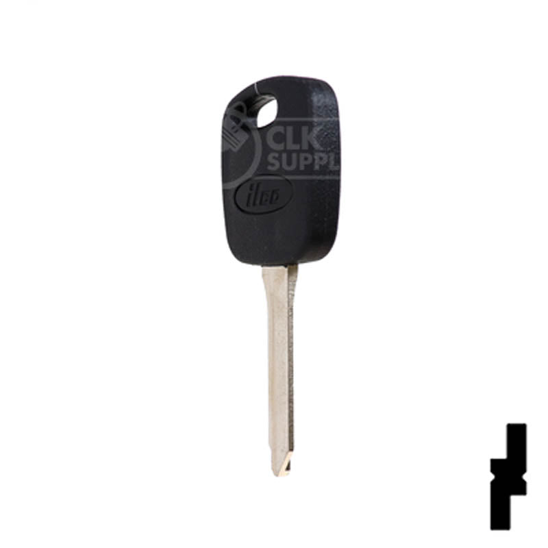 Uncut Transponder Key Blank | Ford | H86-PT, H74-PT, 691643 Automotive Key Ilco