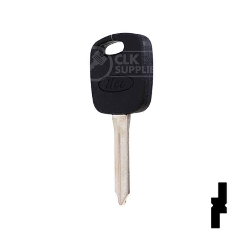 Uncut Transponder Key Blank | Ford | H86-PT, H74-PT, 691643 Automotive Key Ilco