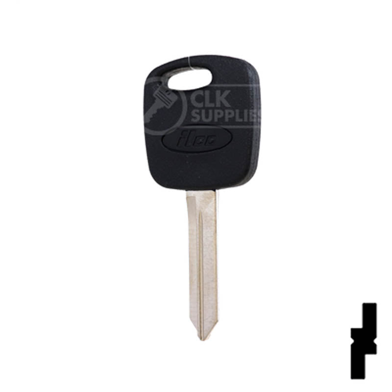 Uncut Transponder Key Blank | Ford | H86-PT, H74-PT, 691643 Automotive Key Ilco