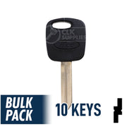 Uncut Transponder Key Blank | Ford | H86-PT, H74-PT, 691643 Automotive Key JMA USA