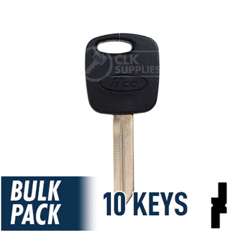 Uncut Transponder Key Blank | Ford | H86-PT, H74-PT, 691643 Automotive Key JMA USA