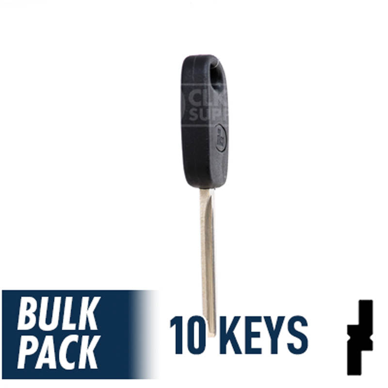 Uncut Transponder Key Blank | Ford | H86-PT, H74-PT, 691643 Automotive Key JMA USA