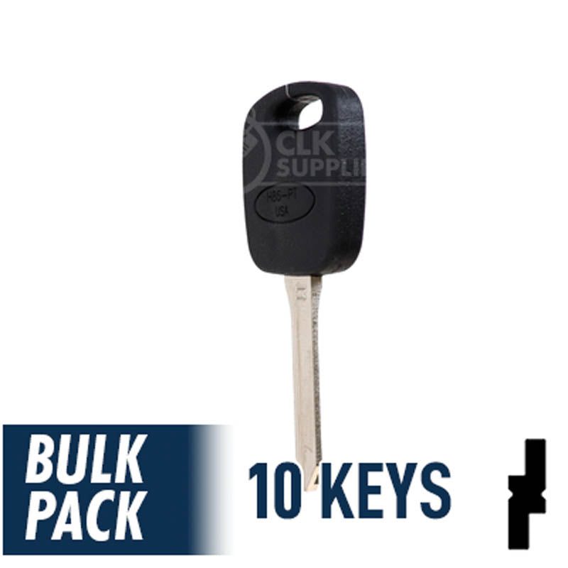 Uncut Transponder Key Blank | Ford | H86-PT, H74-PT, 691643 Automotive Key JMA USA