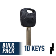Uncut Transponder Key Blank | Ford | H86-PT, H74-PT, 691643 Automotive Key JMA USA