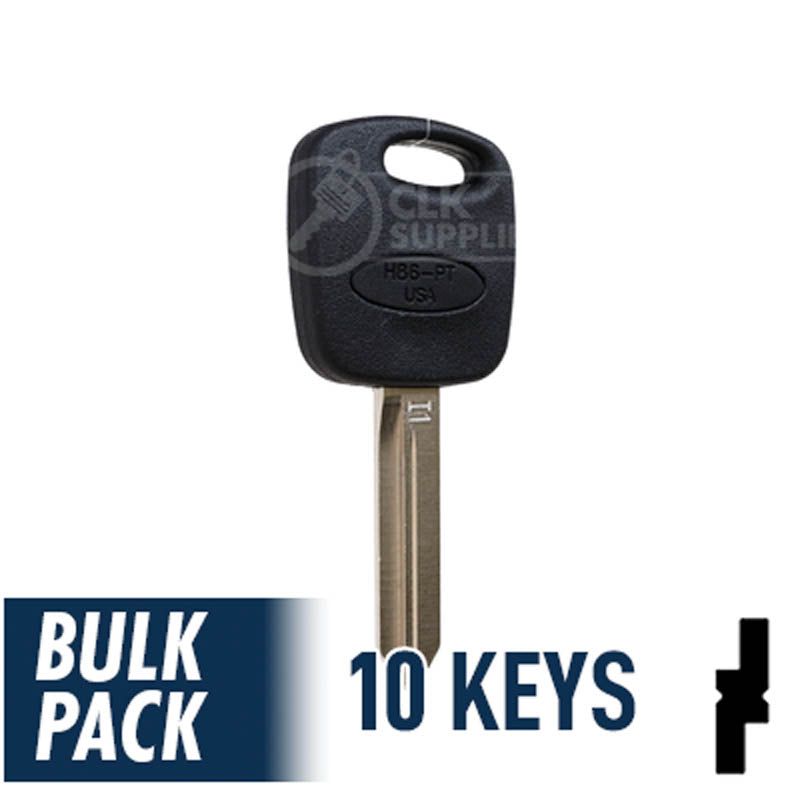 Uncut Transponder Key Blank | Ford | H86-PT, H74-PT, 691643 Automotive Key JMA USA