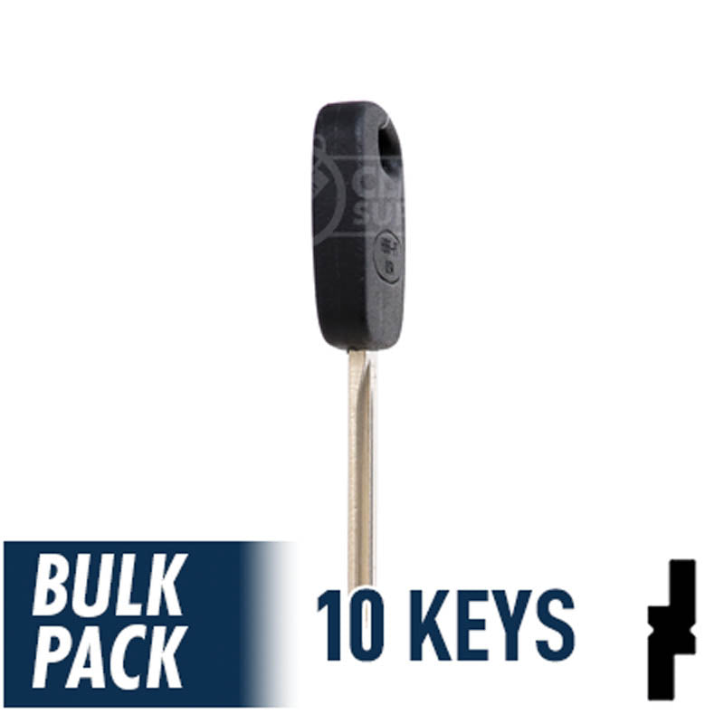 Uncut Transponder Key Blank | Ford | H86-PT, H74-PT, 691643 Automotive Key JMA USA