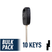 Uncut Transponder Key Blank | Ford | H86-PT, H74-PT, 691643 Automotive Key JMA USA