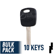 Uncut Transponder Key Blank | Ford | H86-PT, H74-PT, 691643 Automotive Key JMA USA
