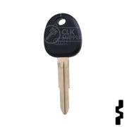 Uncut Transponder Key Blank | Hyundai | HY021-PT Automotive Key LockVoy