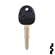 Uncut Transponder Key Blank | Hyundai | HY021-PT Automotive Key LockVoy
