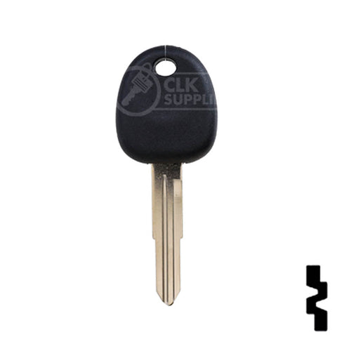 Uncut Transponder Key Blank | Hyundai | HY022-PT Automotive Key LockVoy
