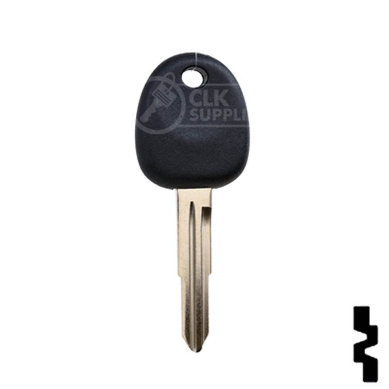 Uncut Transponder Key Blank | Hyundai | HY022-PT Automotive Key LockVoy