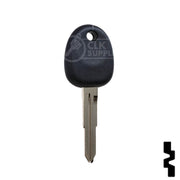 Uncut Transponder Key Blank | Hyundai | HY022-PT Automotive Key LockVoy