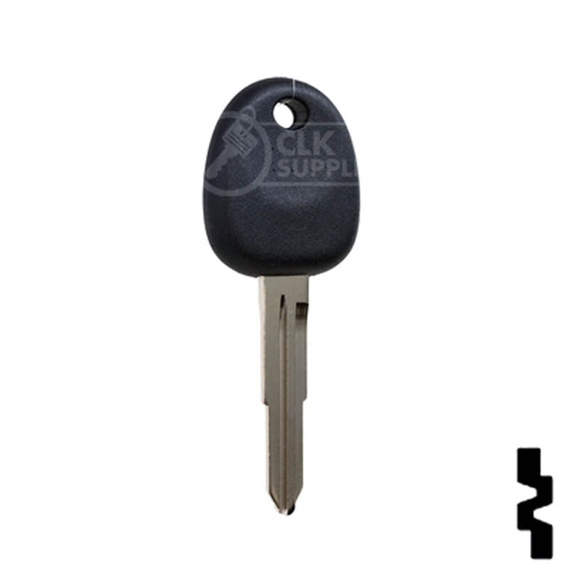 Uncut Transponder Key Blank | Hyundai | HY022-PT Automotive Key LockVoy