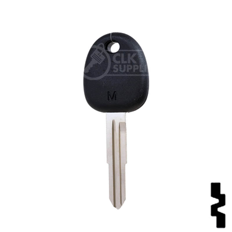 Uncut Transponder Key Blank | Hyundai | HY022-PT Automotive Key LockVoy