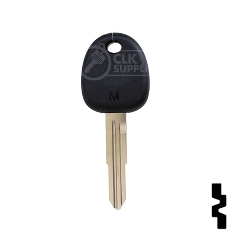 Uncut Transponder Key Blank | Hyundai | HY022-PT Automotive Key LockVoy