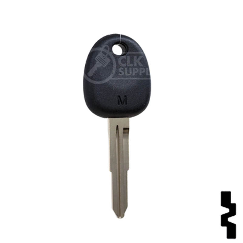 Uncut Transponder Key Blank | Hyundai | HY022-PT Automotive Key LockVoy