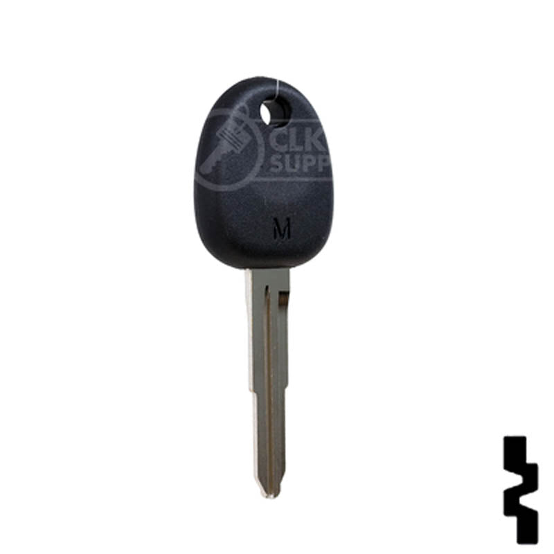 Uncut Transponder Key Blank | Hyundai | HY022-PT Automotive Key LockVoy