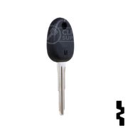 Uncut Transponder Key Blank | Hyundai | HY022-PT Automotive Key LockVoy