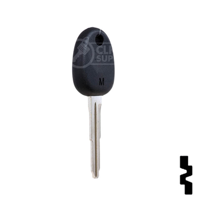 Uncut Transponder Key Blank | Hyundai | HY022-PT Automotive Key LockVoy
