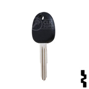 Uncut Transponder Key Blank | Hyundai | HY022-PT Automotive Key LockVoy