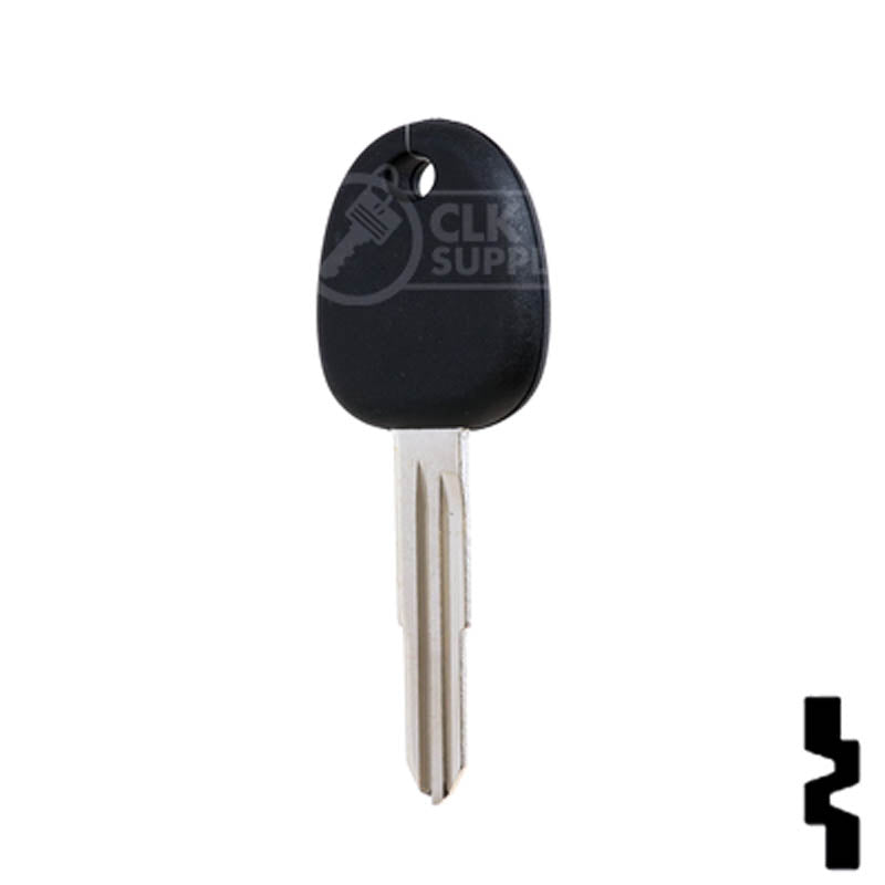 Uncut Transponder Key Blank | Hyundai | HY022-PT Automotive Key LockVoy