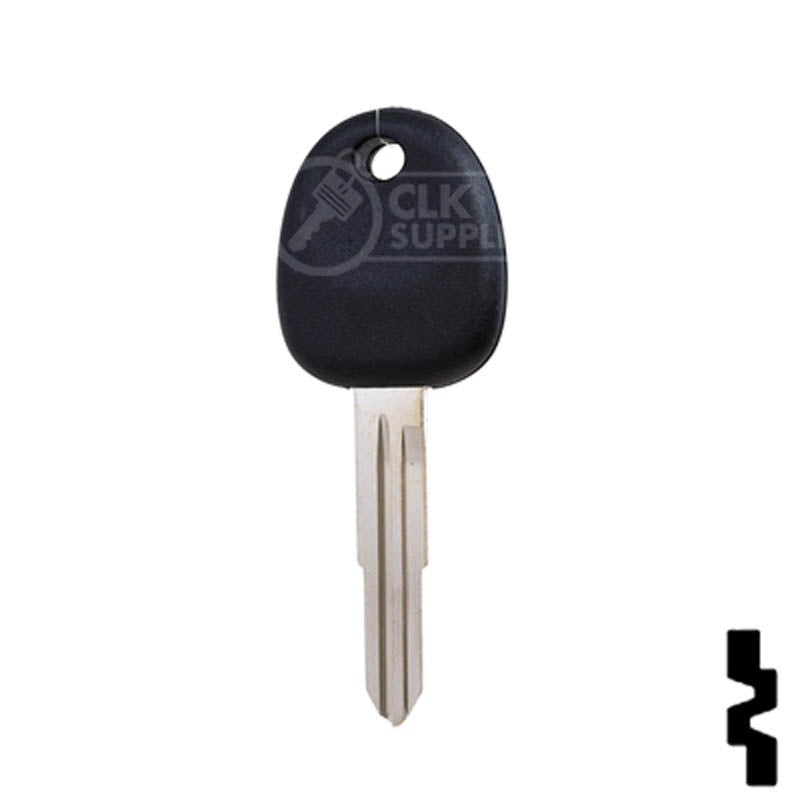 Uncut Transponder Key Blank | Hyundai | HY022-PT Automotive Key LockVoy