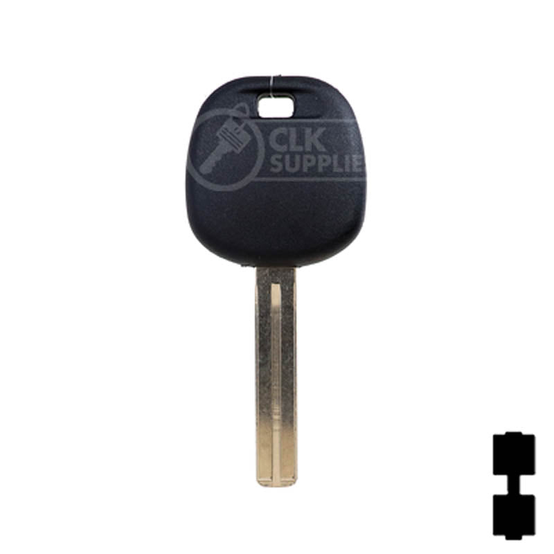 Uncut Transponder Key Blank | Hyundai | Kia | HY20-PT Automotive Key LockVoy