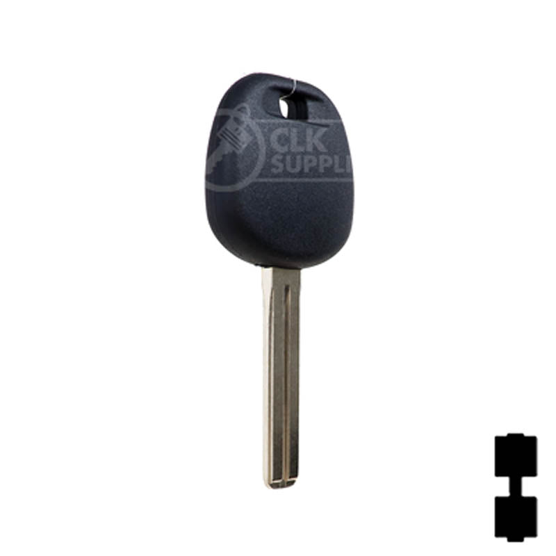 Uncut Transponder Key Blank | Hyundai | Kia | HY20-PT Automotive Key LockVoy